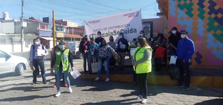 Participa la Uptx con 70 voluntarios en las Brigadas «Tlaxcala se cuida»